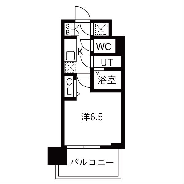 レジュールアッシュ緑橋駅前の間取り