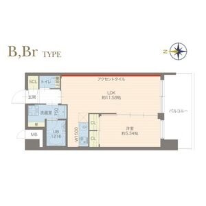 プレジオ城東の間取り