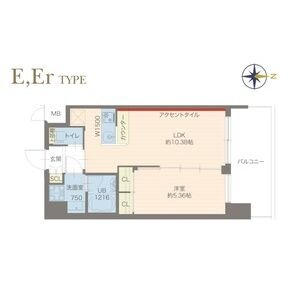 プレジオ城東の間取り