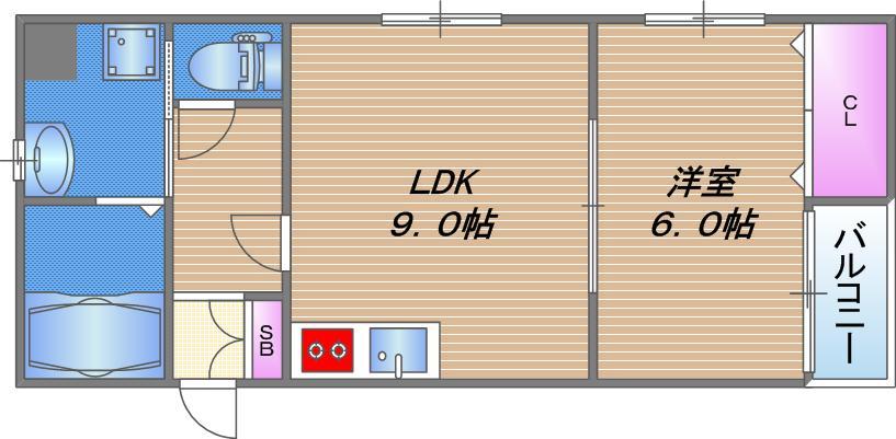 ルミエール鴫野の間取り