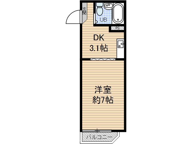 RKAマンションの間取り