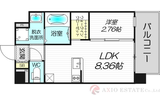Live Flat塚本新北野の間取り