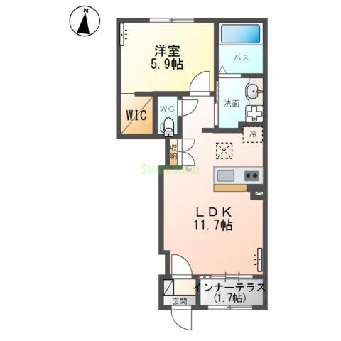 パーチェミノクラ(pace minokura)の間取り