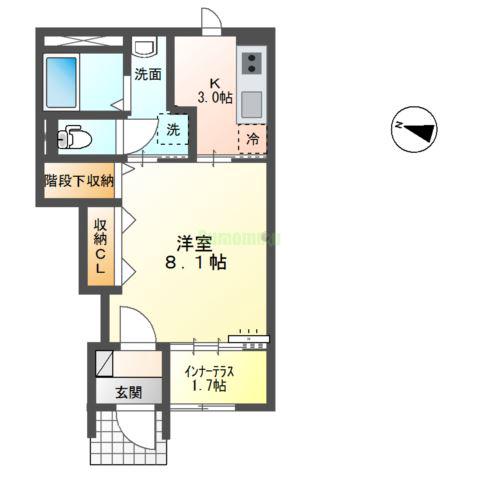 エスポワール六丁の目の間取り