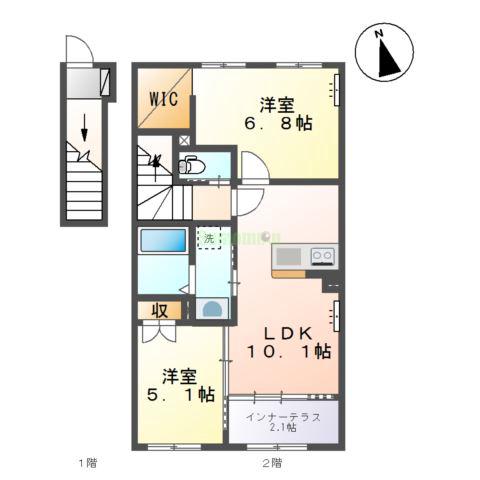 コンフォースSの間取り
