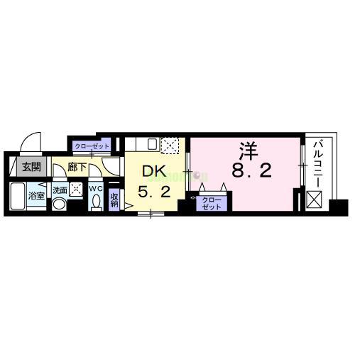 S・K・Y 二日町の間取り