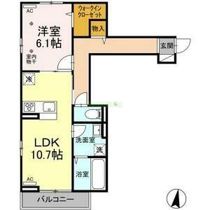 D-room木町通二丁目の間取り