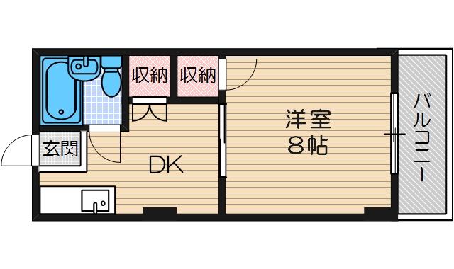 北野ビルの間取り