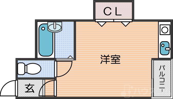 ハイツ恒榮の間取り
