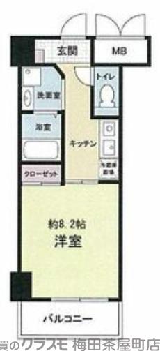 本庄西の完工年月(2008年7月)築の賃貸マンションの間取り