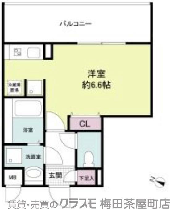 べクス福島の間取り