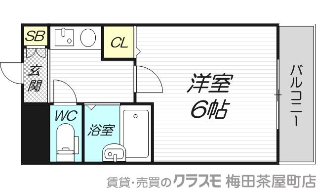 フレックス新大阪の間取り