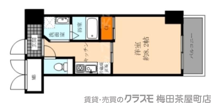 本庄西の完工年月(2008年7月)築の賃貸マンションの間取り