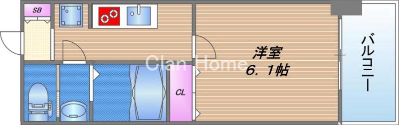 LUMINOUS放出(旧:セレニテ放出リアン)の間取り