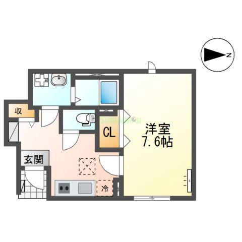 オレンジハイツの間取り