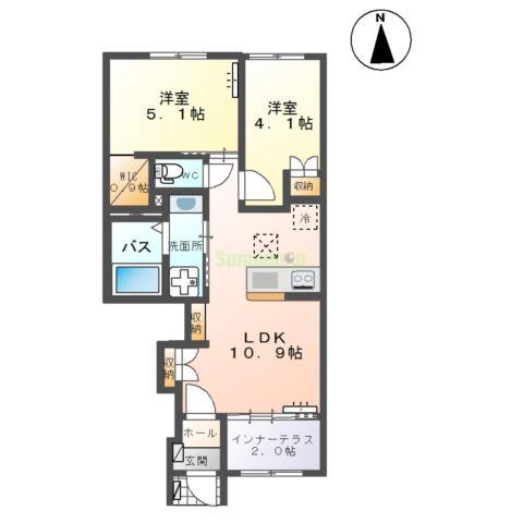 小田原3丁目新築アパートの間取り