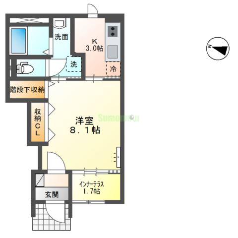 エスポワール六丁の目の間取り