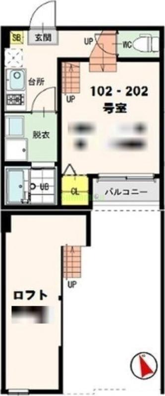 カシミール長町の間取り