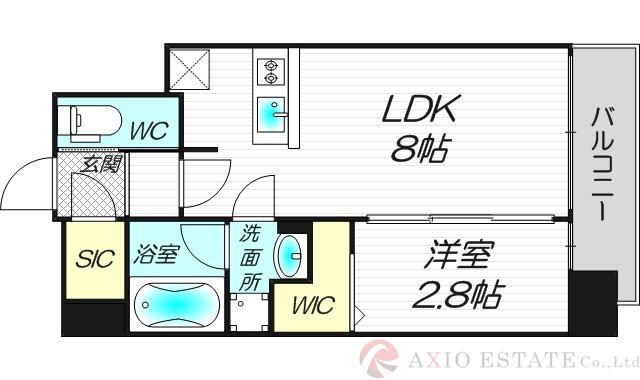 レオンコンフォート十三の間取り
