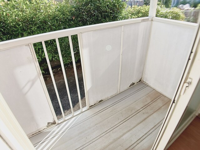 12/22 バルコニー