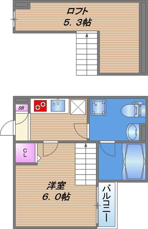 ソラーナ新今里の間取り