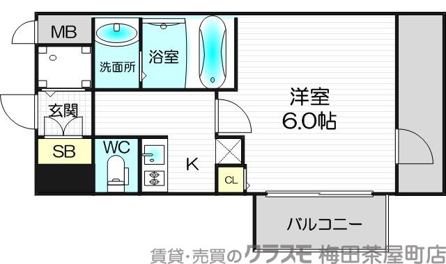 木川東の完工年月(2018年3月)築の賃貸マンションの間取り
