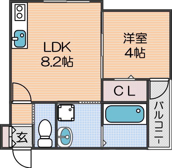 KISHINOSATO STの間取り