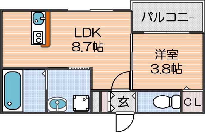 KISHINOSATO STの間取り