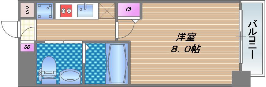 M’プラザ緑橋の間取り