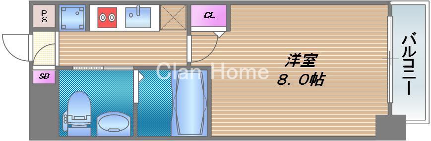 M’プラザ緑橋の間取り