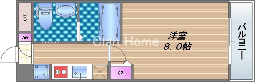 M’プラザ緑橋の間取り