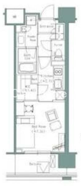 パークアクシスうつぼ公園の間取り
