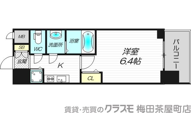 ララプレイス新大阪LDの間取り