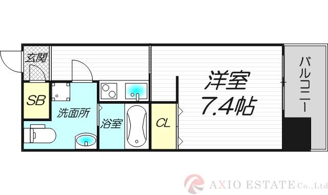 CASSIA塚本の間取り