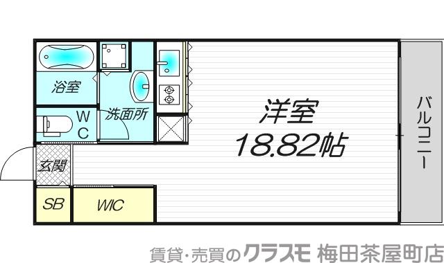 ザ・タワー大阪レジデンスの間取り