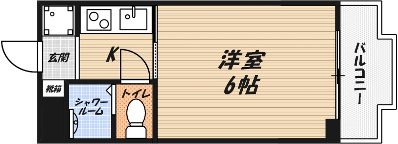 ジョイフル富田の間取り