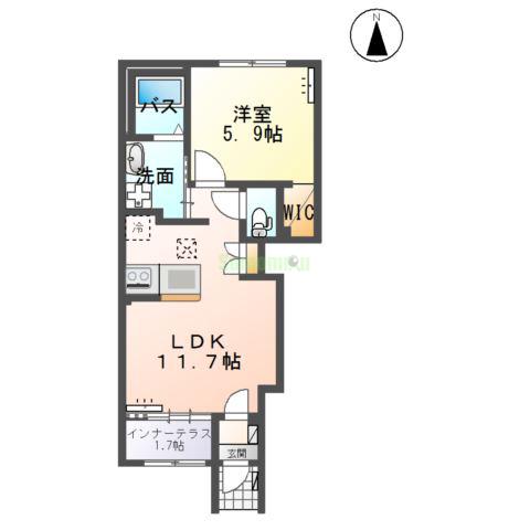 イリアスの間取り