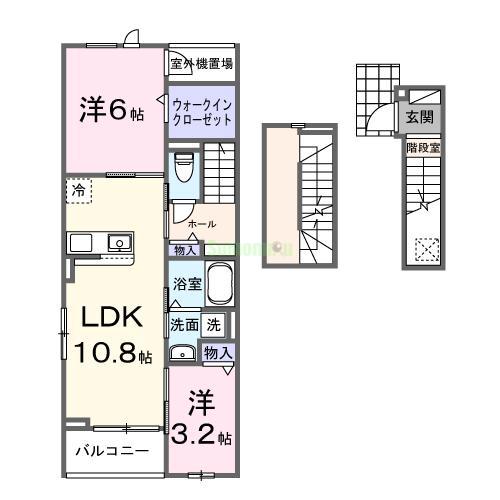 Grace NATORIの間取り