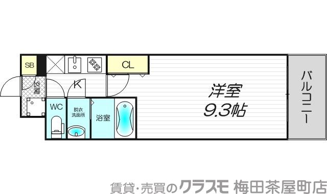 菅原の完工年月(2016年3月)築の賃貸マンションの間取り