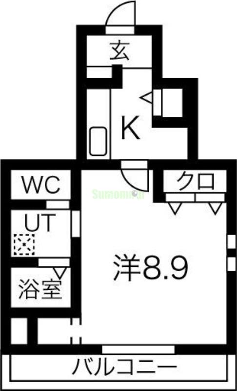 リトスメラン上杉の間取り