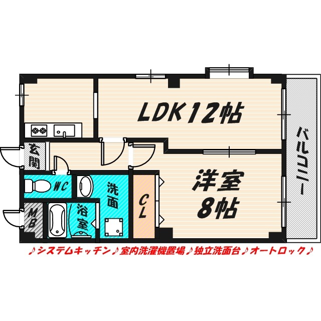 メゾンShinmoriの間取り