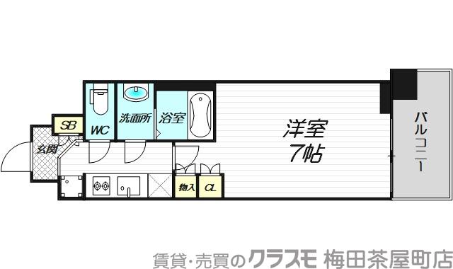 和泉町の完工年月(2021年10月)築の賃貸マンションの間取り