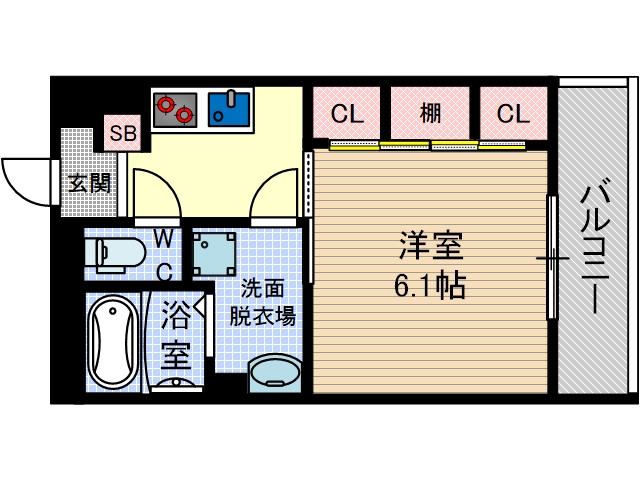リブリ・末広の間取り