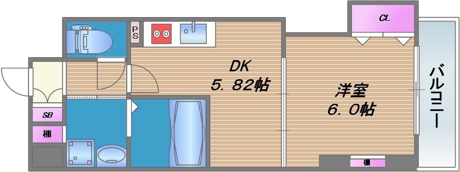 サンテ・潤の間取り
