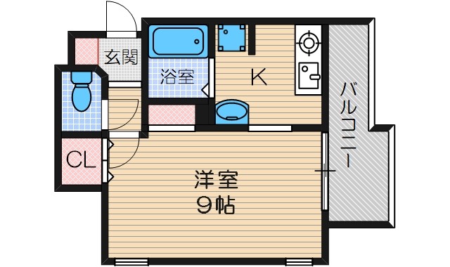 Villa Cielの間取り