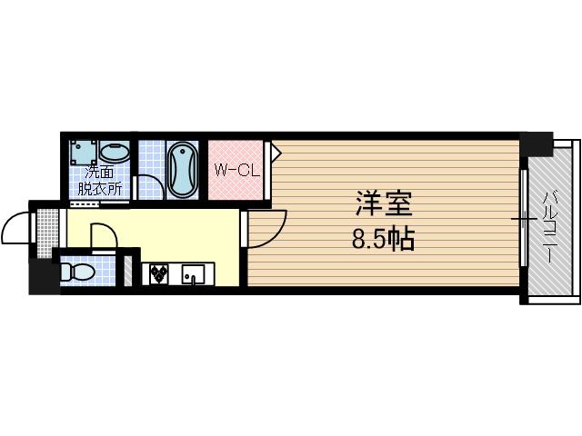 リラクシア千里の間取り