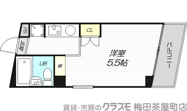 ミフネセントラルベア東三国2号館の間取り