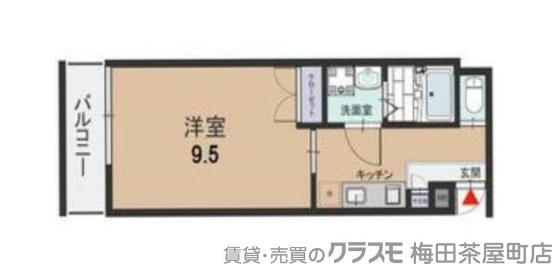 ヒズ・イマージュ北浜の間取り