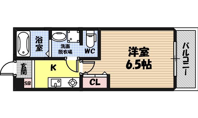 SWISS京橋の間取り
