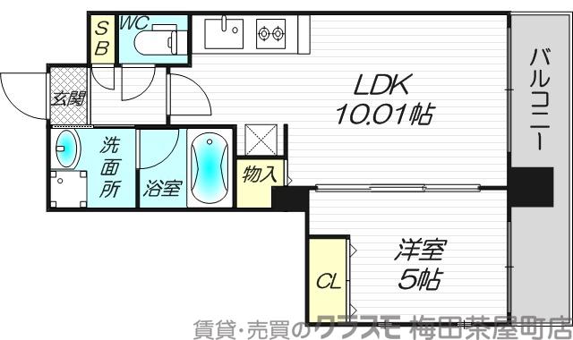 広芝町の完工年月(2008年2月)築の賃貸マンションの間取り